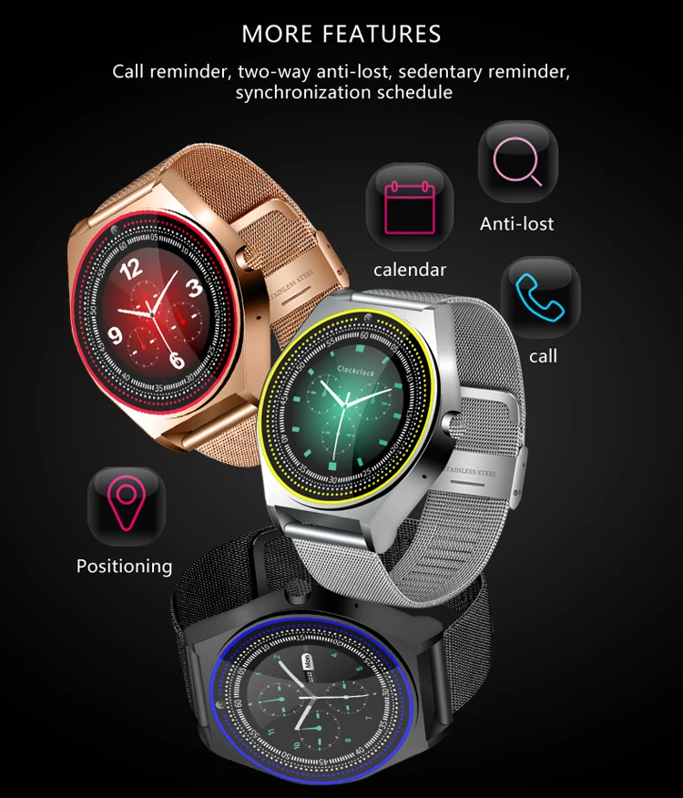 Reloj Inteligente N9,Correa De Metal De Alta Calidad,Tarjeta  Sim,Cámara,Pantalla Táctil,Redondo - Buy Reloj Inteligente N9,Reloj  Inteligente De Metal N9,Reloj Inteligente Redondo Product on Alibaba.com