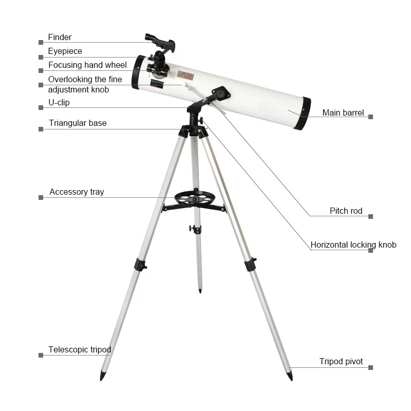 Suncore Astronomica Reflectorl Telescope/76700 Astronomical Telescope Kids Telescope For Adults