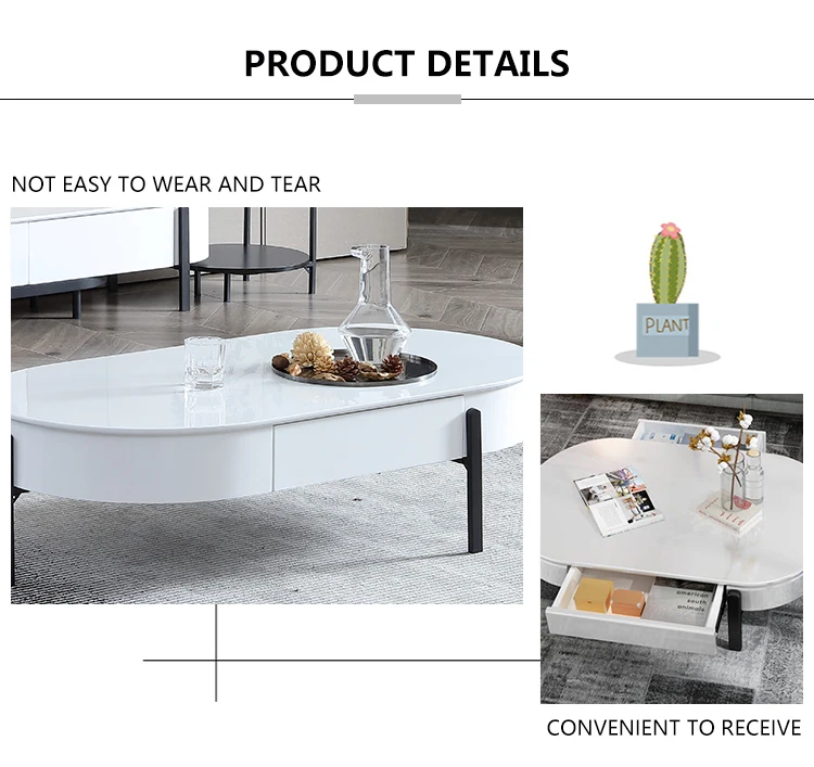 Modern Glass Top Center Extendable Coffee Table With Drawers Lift Up ...