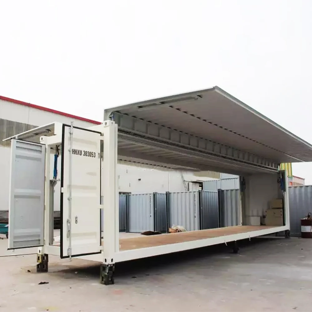 Iso Csc 40ft Side Open Flying Storage Container Buy Double Swing Door