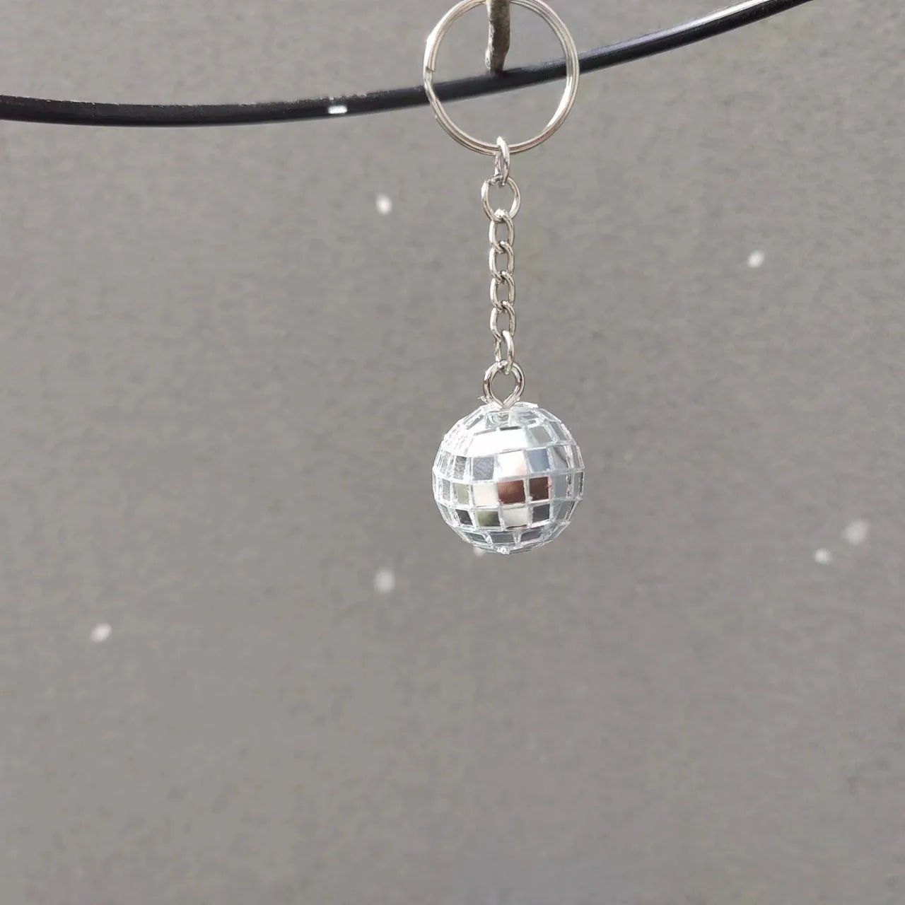 Wholesale Creative Keyring 70s Disco Accessories For Party Supplies