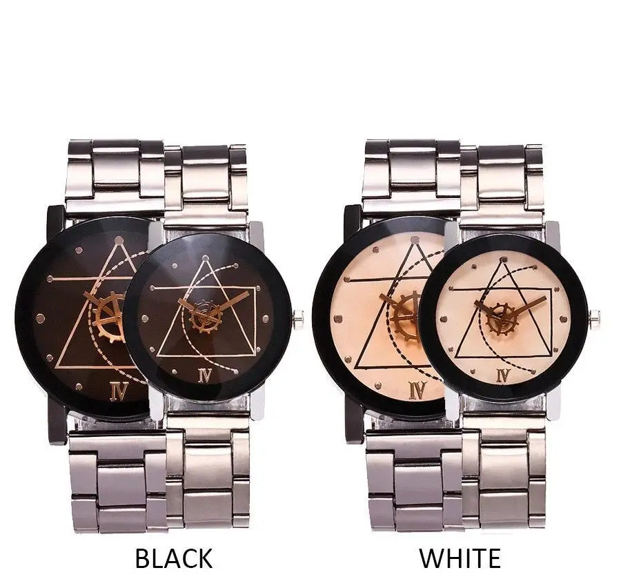 3975 Couple Watches Fashion Lovers Watches Casual And Quartz Dial Clock Leather Wrist Watch