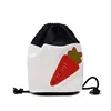 Promotional Drawstring Canvas Bag Fancy Pull Rope Backpack For Kids