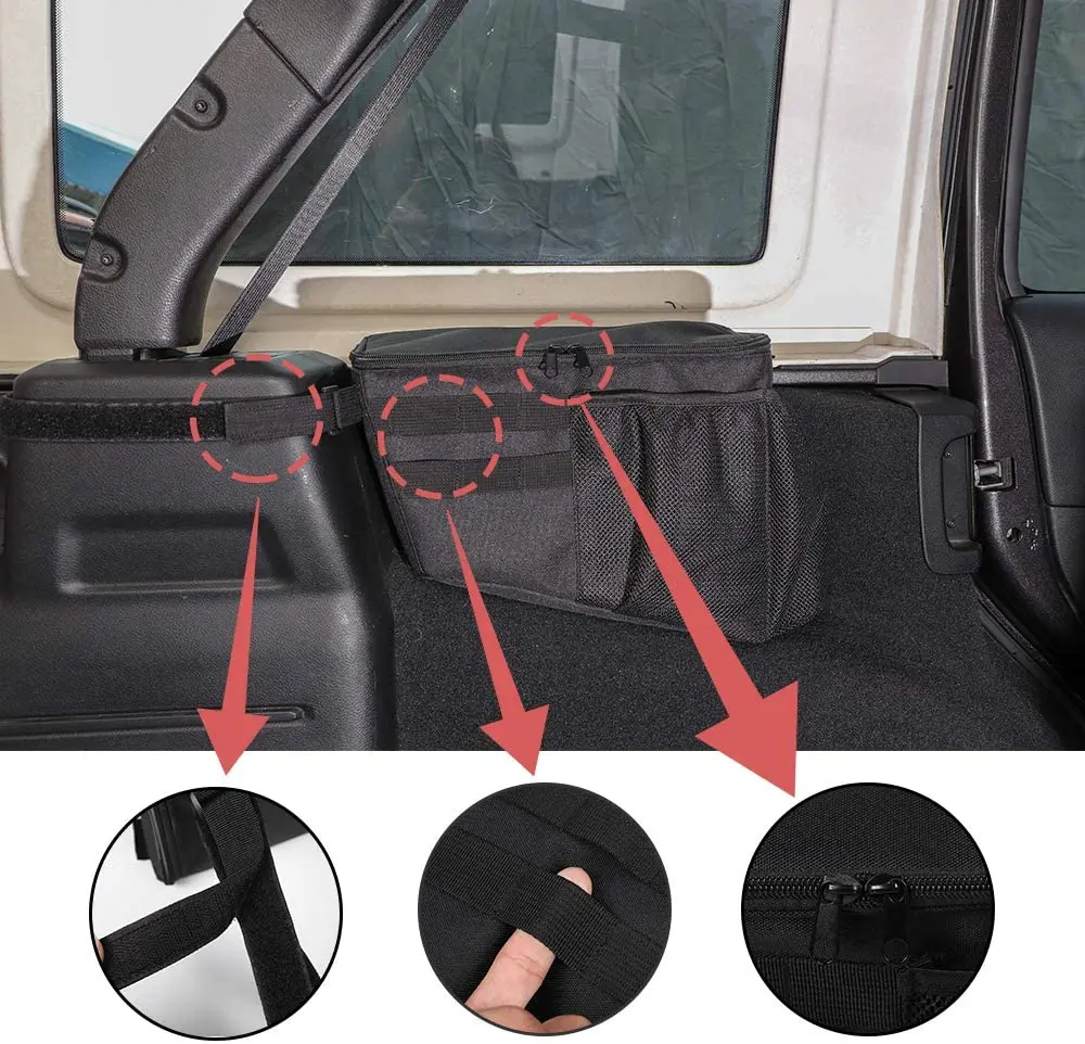 Car Trunk Organizer,Cargo Organizer Side Storage Bag For 2018-2020 Jeep  Wrangler Jl Jlu Unlimited 4 Doors - Buy Xe Ngoài Trời Lưu Trữ Túi Xách,Túi  Lưu Trữ Cho Xe Hơi,Xe Thông Minh