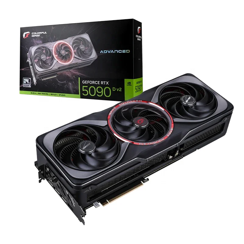 2025 IGame GeForce RTX 5090 D v2 Advanced OC 24GB PCIe 5.0 GPU for