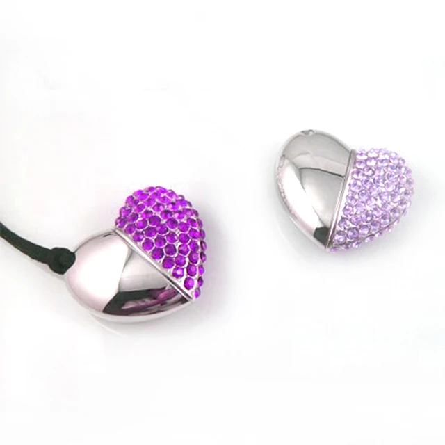 High Quality Gift 8gb 16gb Usb Pen drives crystal Usb Flash Drive - ANKUX.COM