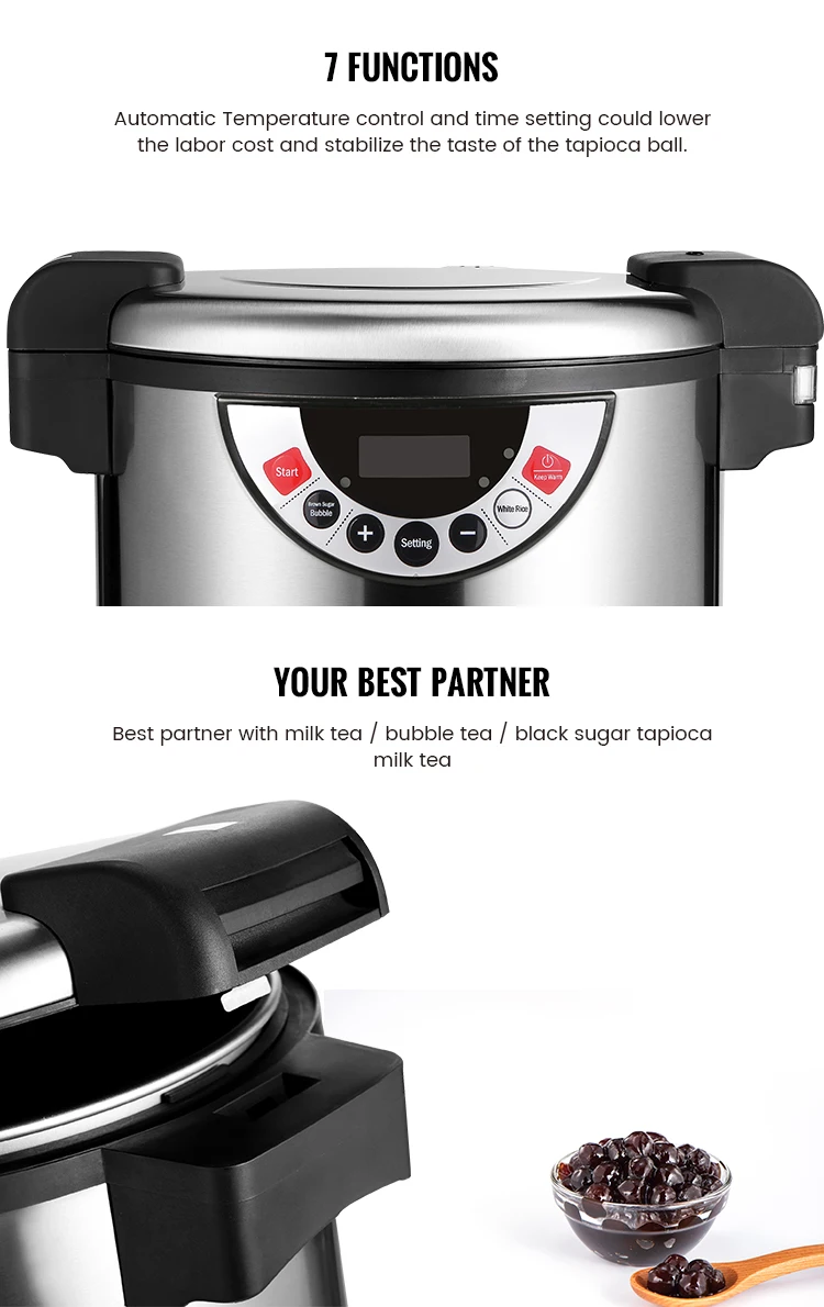 Factory Direct Low Price Boba Cooker Machine Boba Pearls Rice Cooker