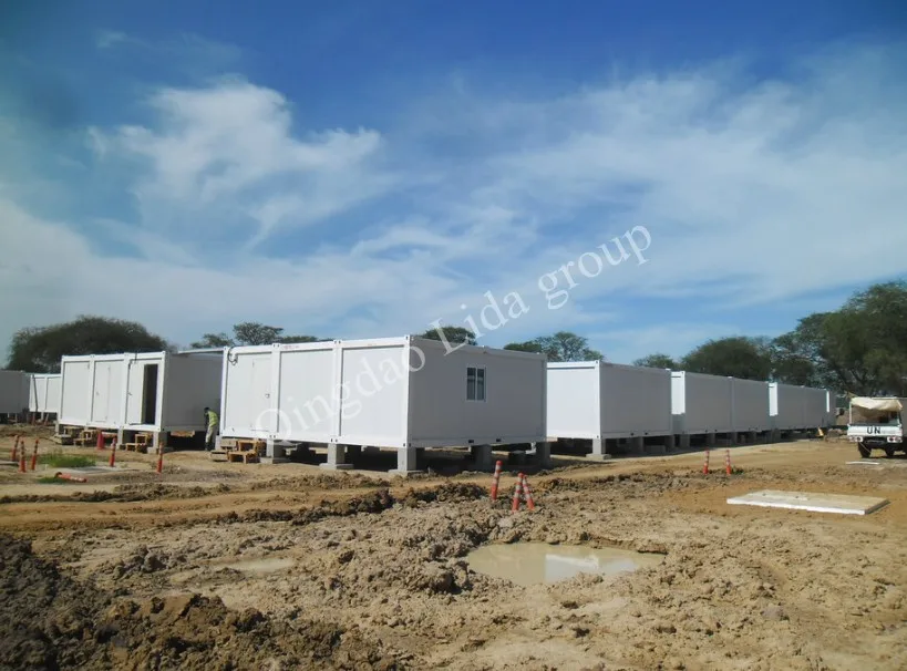 Qingdao Lida group 20ft mobile container house for office