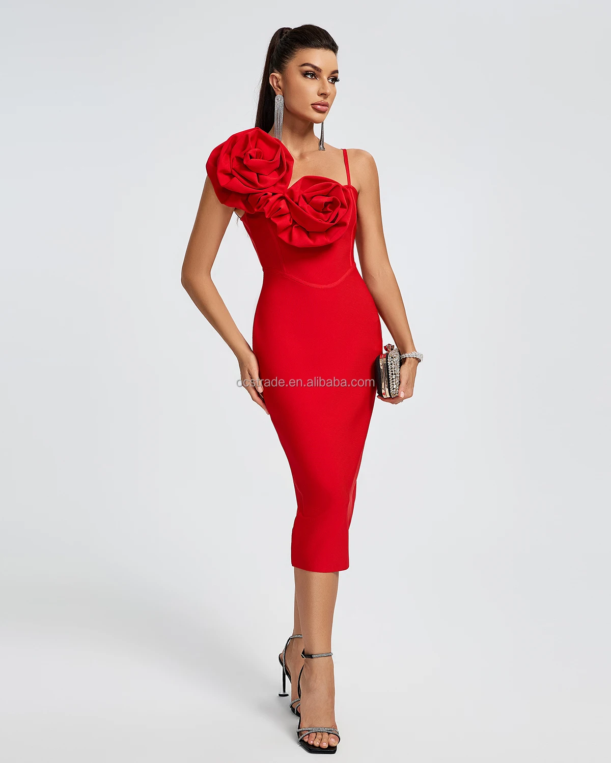 alibaba fashion dresses Wholesale elegant dresses 2025 pink dresses women lady elegant fashion dresses online,2 Pieces