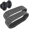 High quality rubber track is safe and reliable
