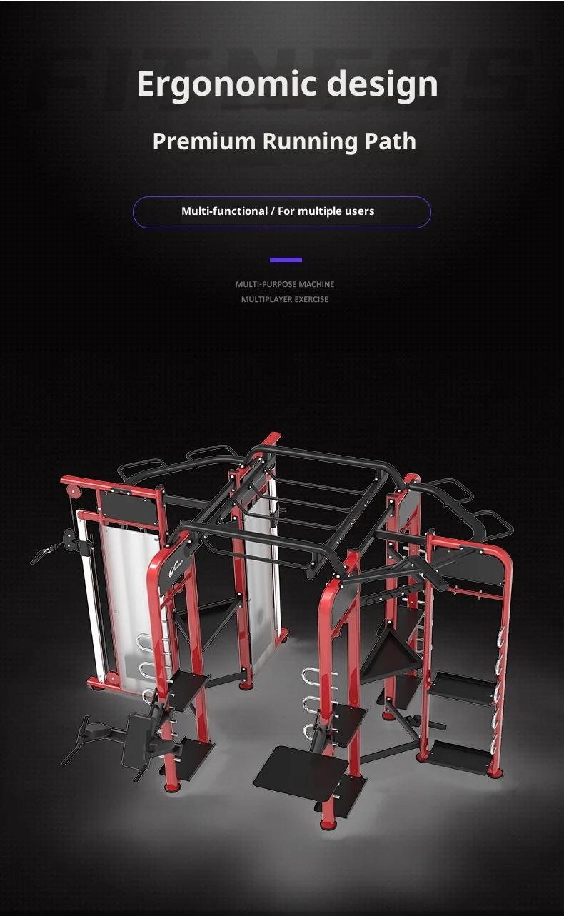 360 All-round Comprehensive Trainer Steel Smith Machine Gantry Frame ...