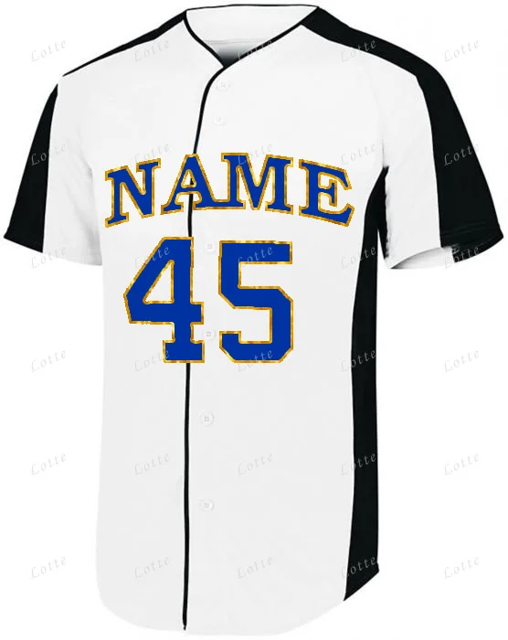 Mens Custom Baseball Jersey Custom Sublimated Embroidery Stitched