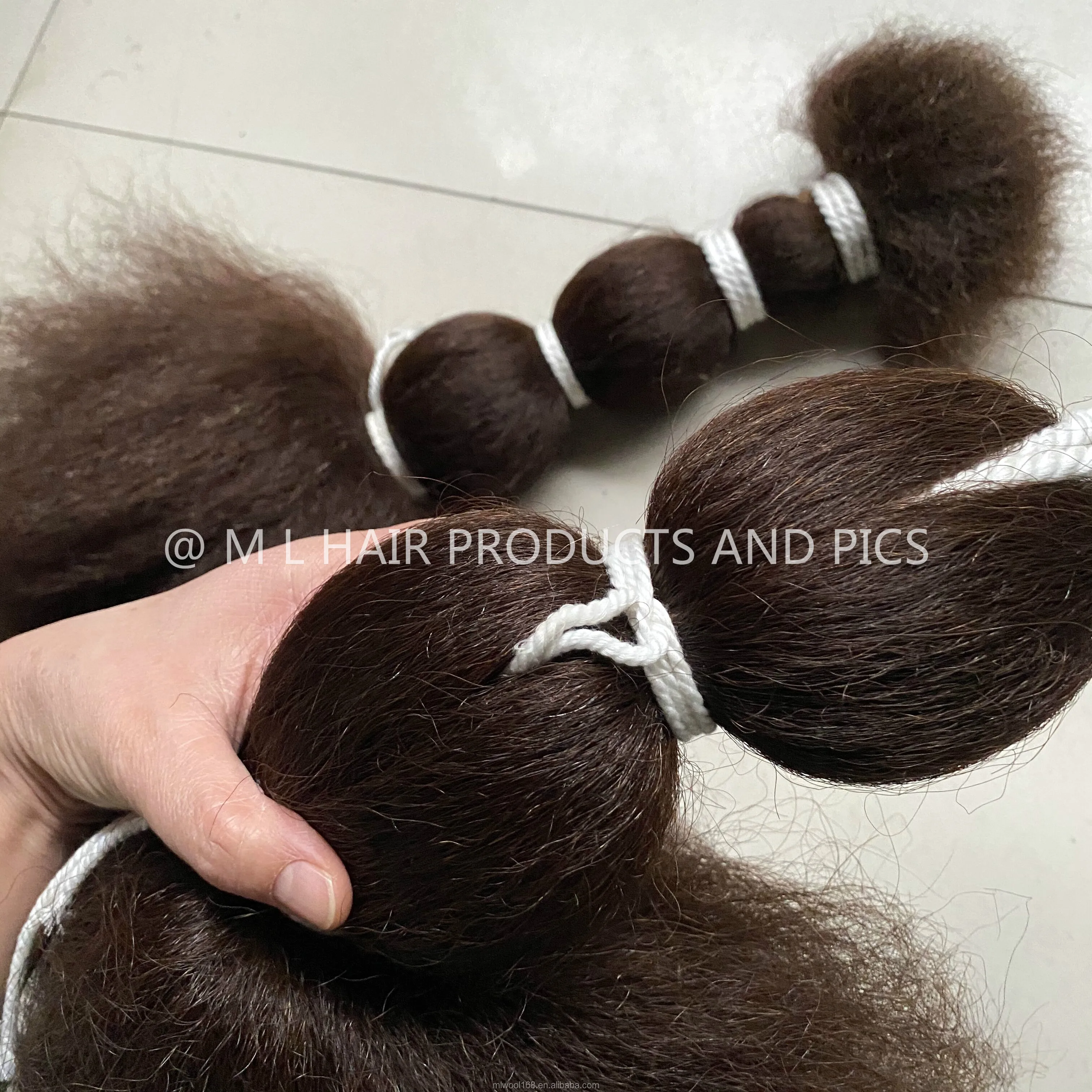 Yak Hair Bundles 100 Washed Yak Hair Dark Brown Color 20'' Buy Yak