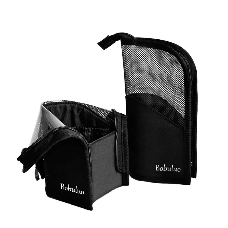 Custom Makeup Brushes Bag Case Ladies Mesh Cosmetic Travel Makeup Bag