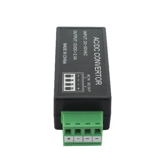 Power Supply Low Voltage Converter 24v Ac To 12v Dc 2a Output Current