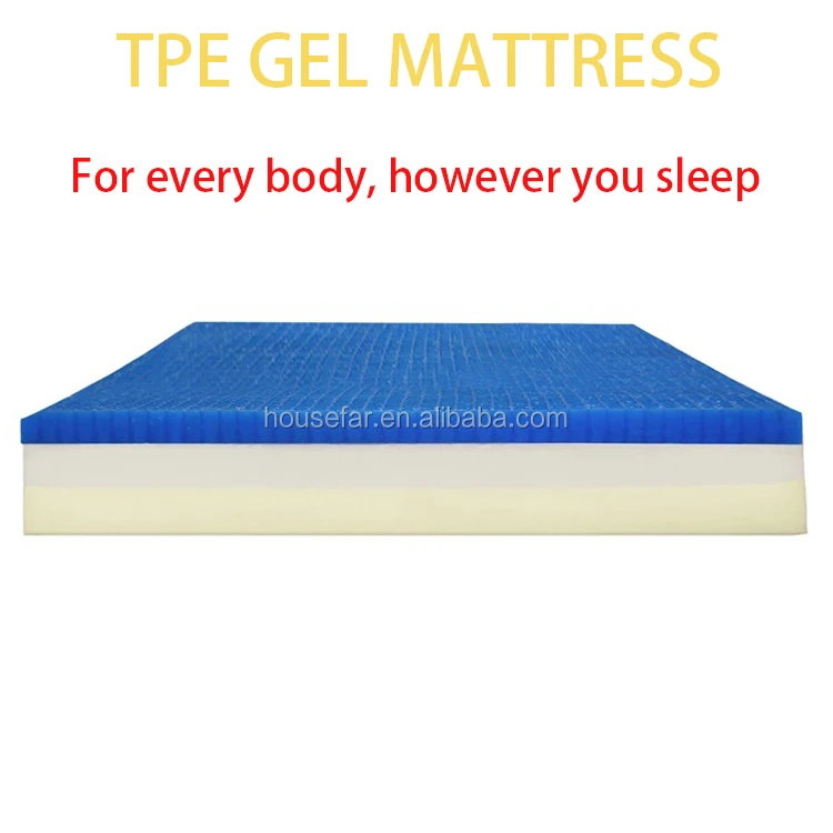 Blue Cooling Comfortable Hyper Polymer Gel Grid Mattress Topper Buy