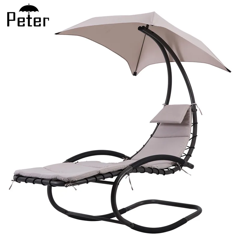 Standard Size Pool Lounge Chair Dimensions Single Recliner Sun Resting Rocking Chair Swing With