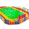 60pcs ABS Material Nontoxic for Kids Toys Educational Toys for 3 years old Children Nonopaque Magnetic Build Blocks