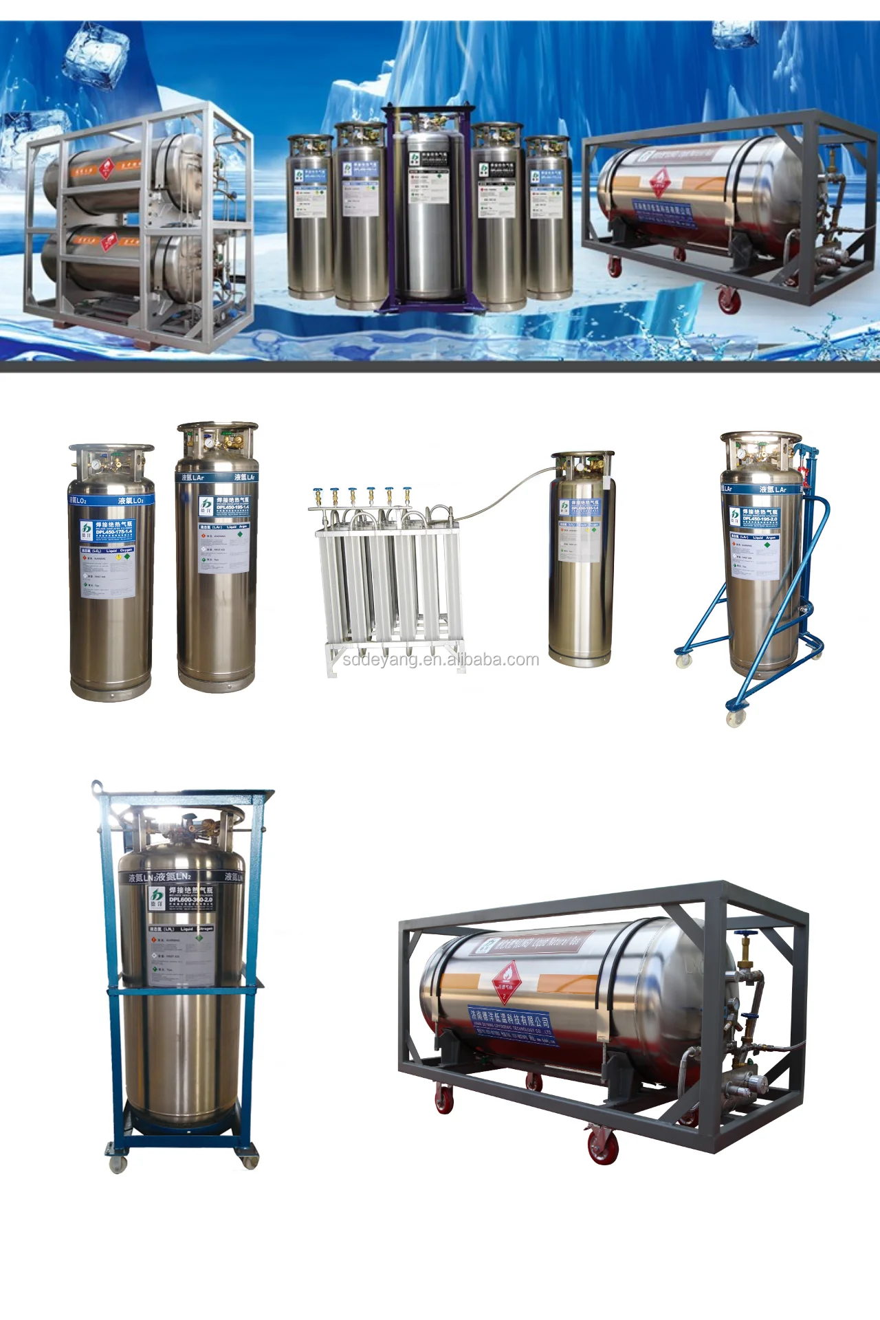 Cryogenic Gas Cylinder,Liquid Nitrogen Cylinder Dewar Buy Dewar