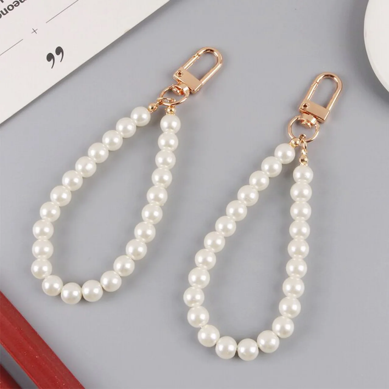 Pearl Wrist Strap for Mobile Phone Case - Fashion & Luxury