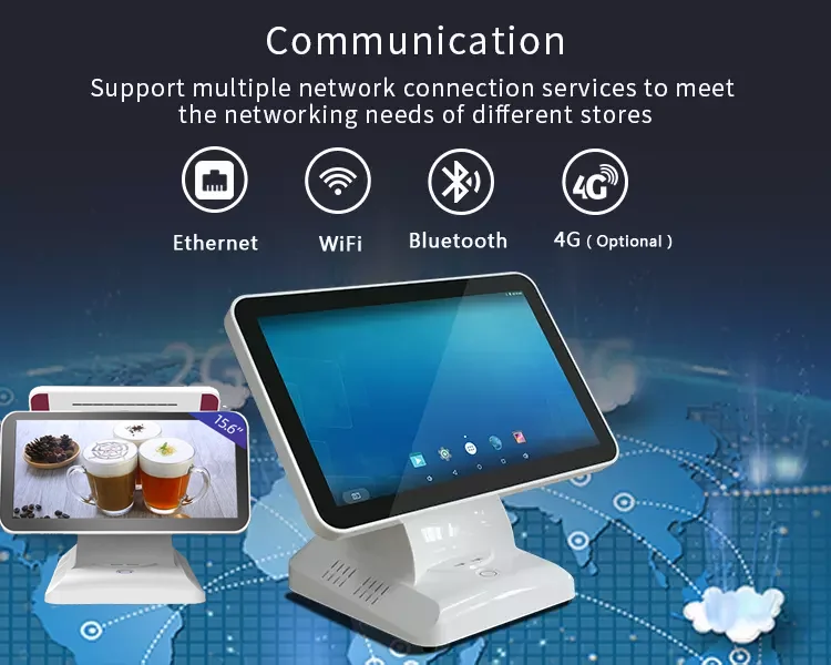 Factory 17 inch  computer computational  nfc android tablet  smart pc capacitive touch screen monitor for pos system