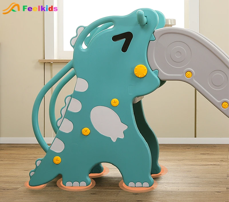 Feelkids Cheap Indoor Plastic Play Slides for Kids-Adventure Park & Home Use factory
