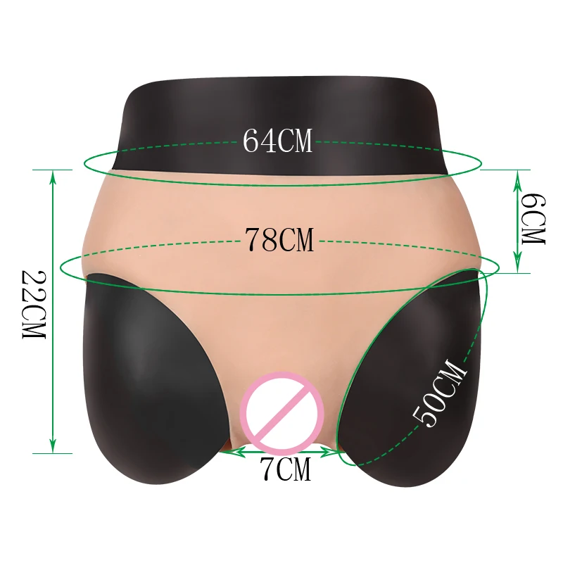 Crossdresser silicone vagina Panty For Men