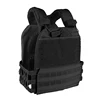 Factory direct price 600D Oxford bodybuilding fitness plate carrier 8 colors weight vest for gym training