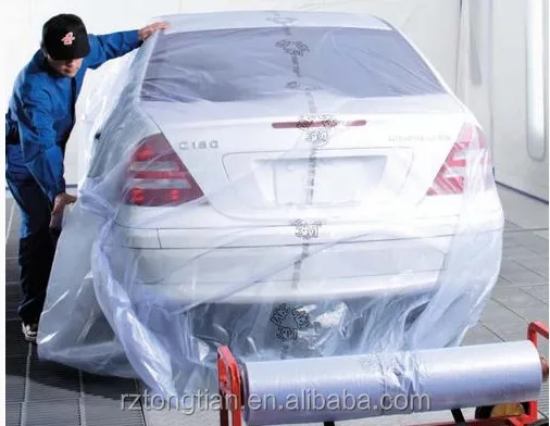 Automotive Refinishing PE Plastic Masking Film