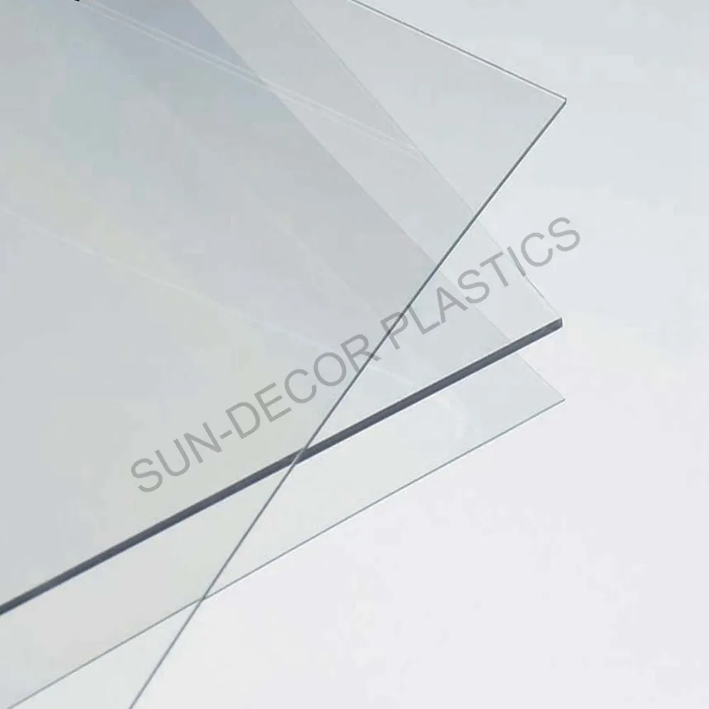 8 Mm High Quality Transparent Antifog Custom Clear Plastics Petg Sheets
