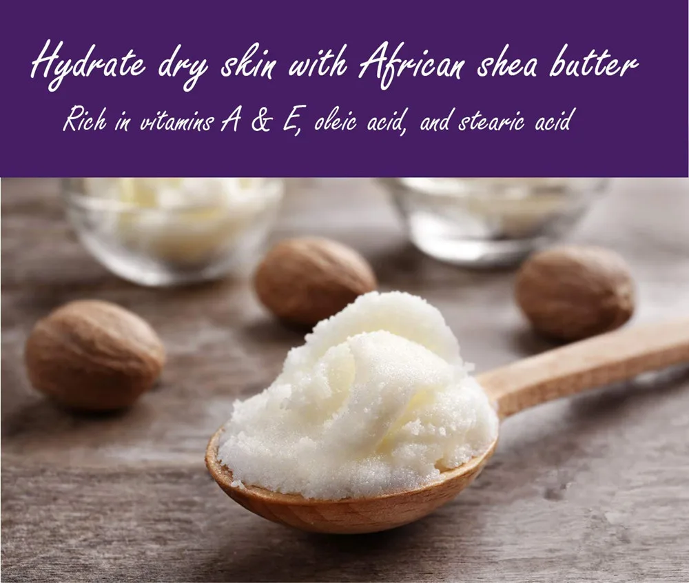 private label natural nourishing shea butter lotion body butter