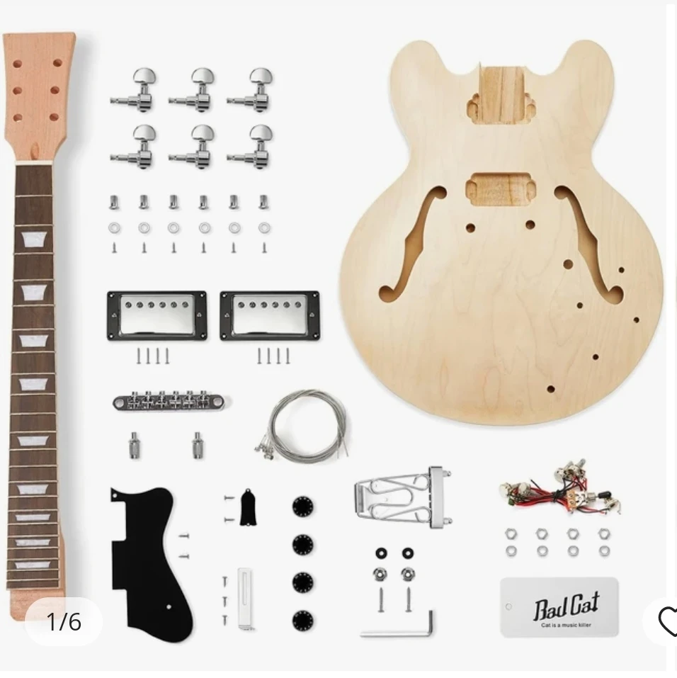 Diy Jazz Guitar Kit Electric Guitar 6 Strings Wholesale Buy Guitar