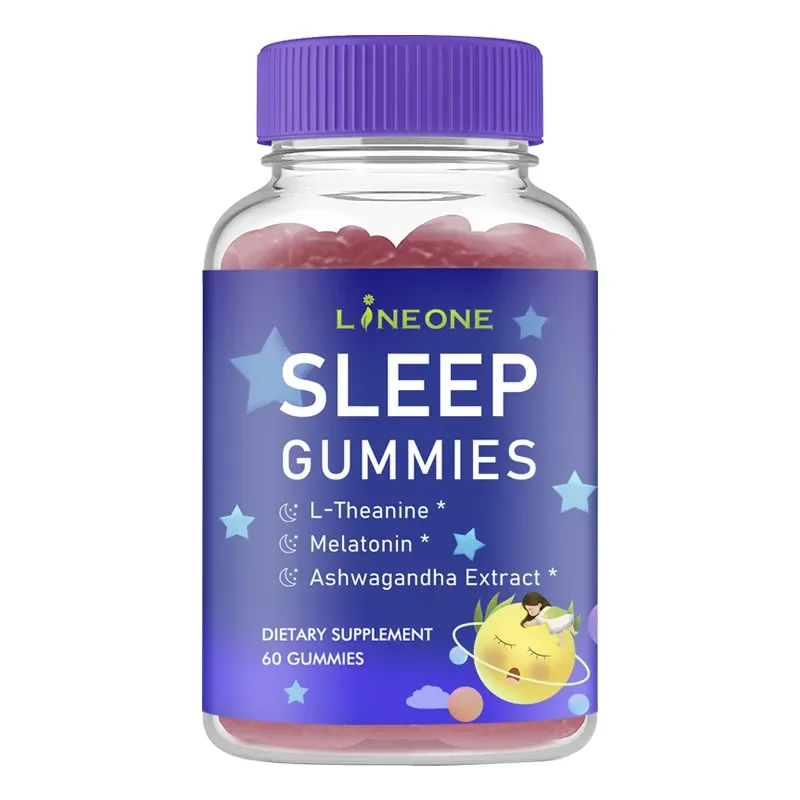 OEM Private Label Gummy Candy Vegan Supplements  Promotes Relaxation Good Health and Sleep Melatonin Gummies supplier