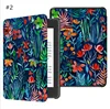Wholesale Colorful Drawing Close Magnet Printed PU Leather Flip Cover Case For Amazon E-reader Kindle Voyage 1499