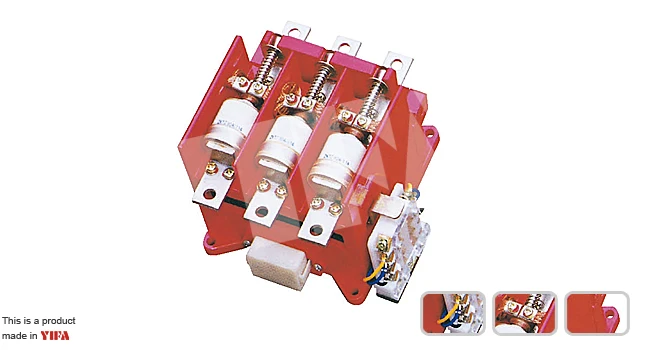 YIFA CKJ5 type 125A, 250A, 400A, 630A AC Low Voltage Vacuum Contactor ac contactor