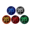 22mm DC 6-100V Voltmeter Round Mini LED Digital Voltage Indicator Voltage Meter Tester Precision Voltmeter