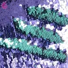 MERMAID Reversible 5mm Sequin Fabric Ivory & Champagne Gold sequins Flip Two Tone Stretch Material 130 Width