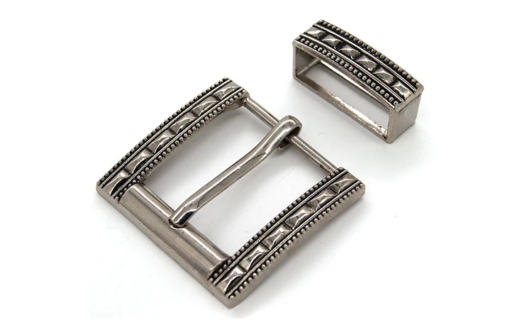 custom 2 piece belt buckles