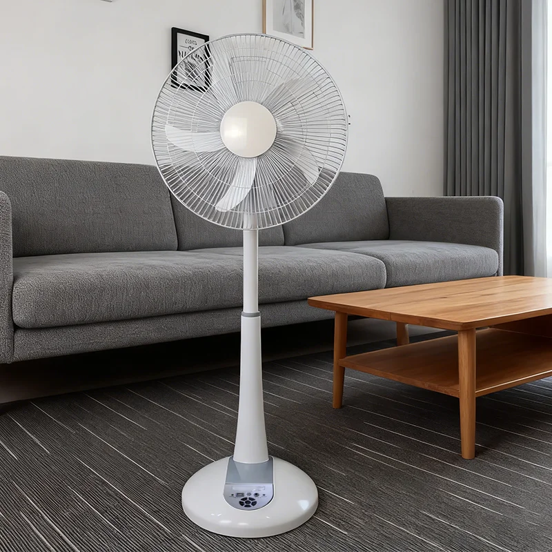 Solar Electric Floor Fan, LED, 35W, Plastic - detail 4