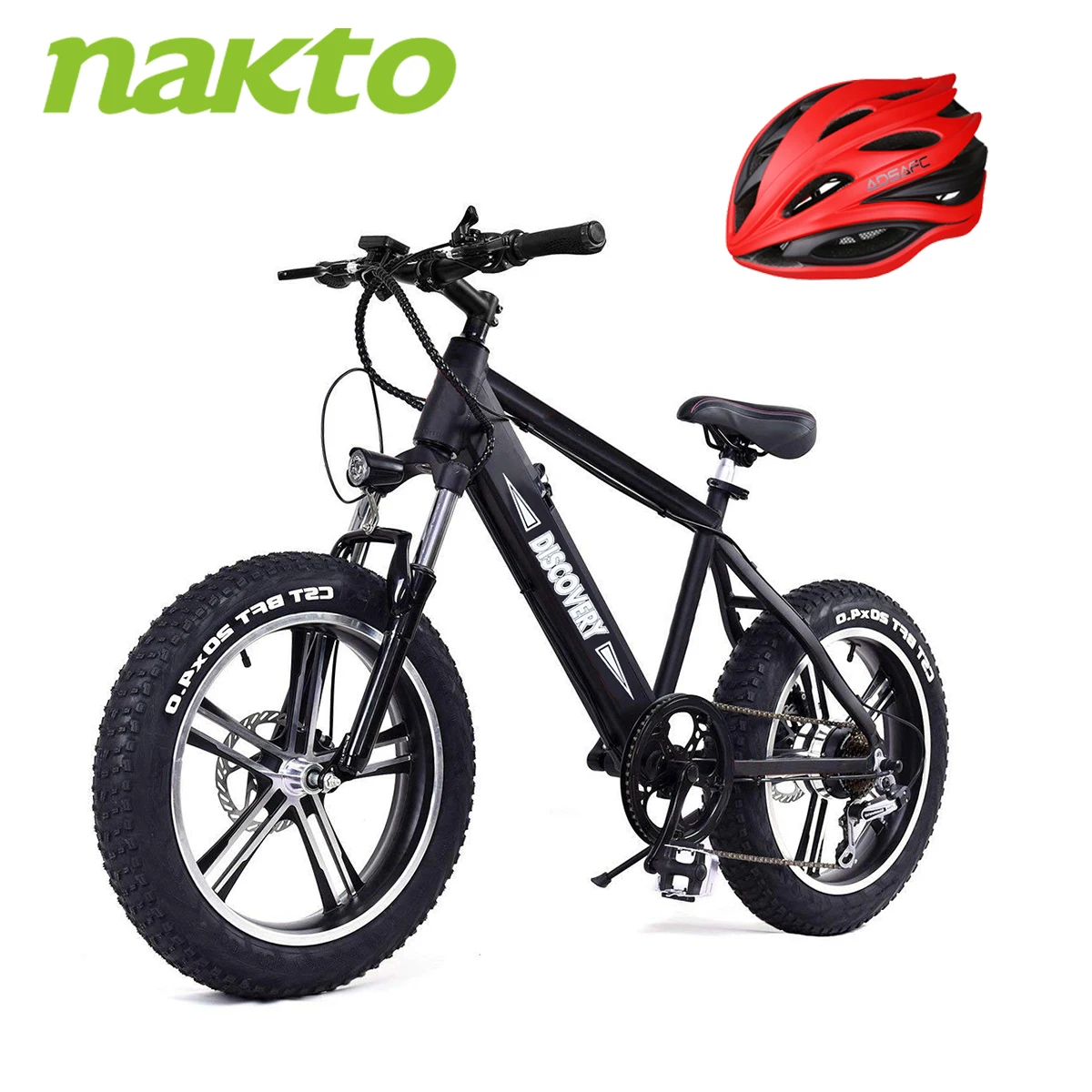 nakto fat tire electric bicycle 20 discovery