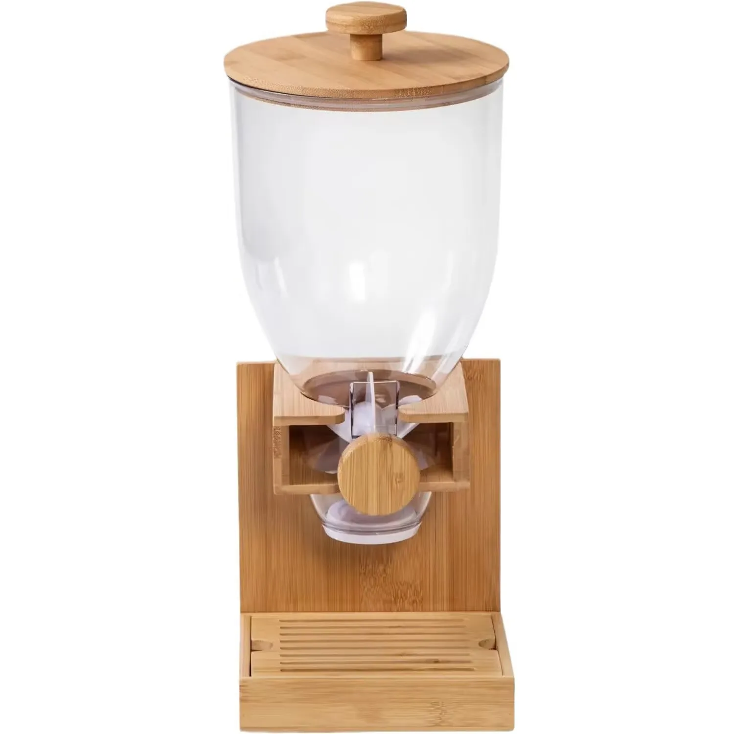 L Custom 7.5 Liter Cereal Food Container Storage Set Countertop Glass