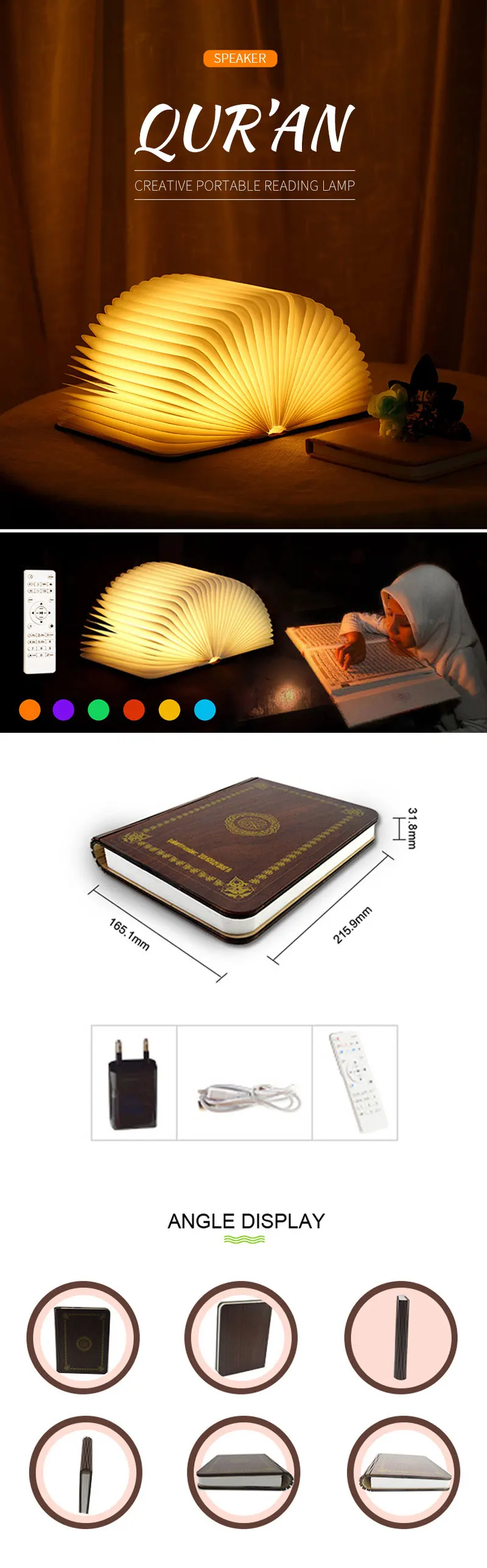 Oem Original M9 Manual Uzbek Sharif Tajweed Reader Digital Voice