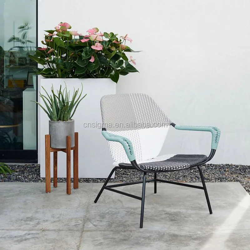 Patio Outdoor Garden Corded Weave Rope Armchair Lounge Chair Furniture View Lounge Chair Sigma Sigma Product Details From Jinhua Sigma Industrial Trading Co Ltd On Alibaba Com