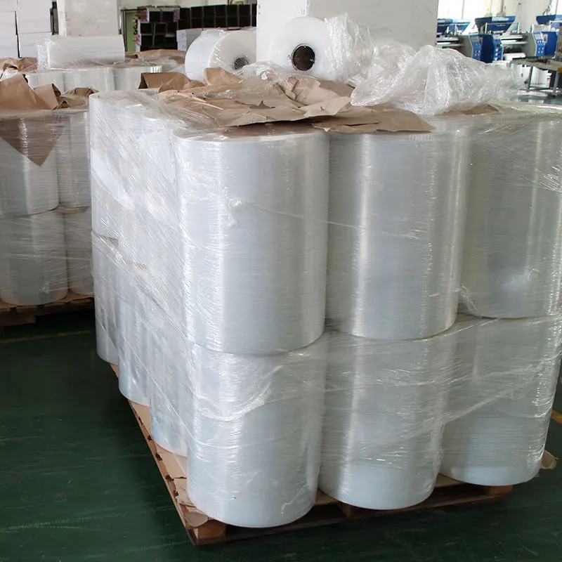 SHENZHEN BULL Industry LLDPE Jumbo Roll Stretch Film 500MM And 450MM