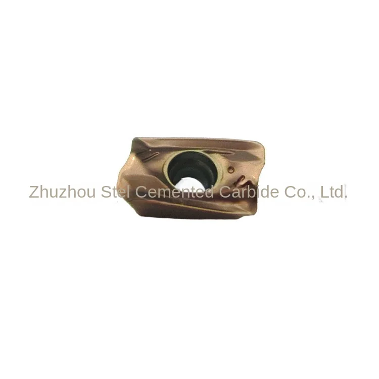 New APKT1604 Toothed Milling Insert Tungsten-Titanium-Cobalt Cemented Carbide Good Chip Removal