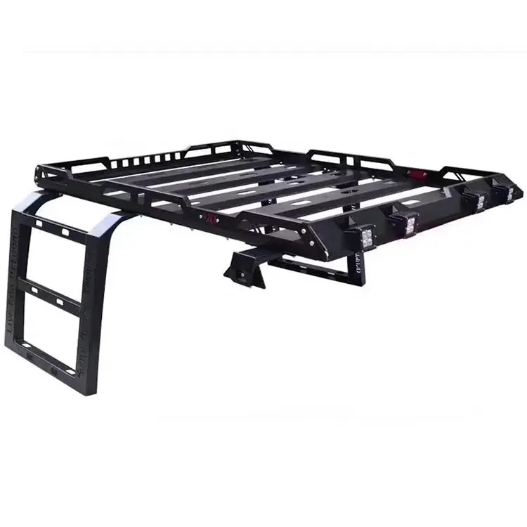 Aluminum/steel Luggage Rack Cargo Carrier Roof Rack With Ladder For