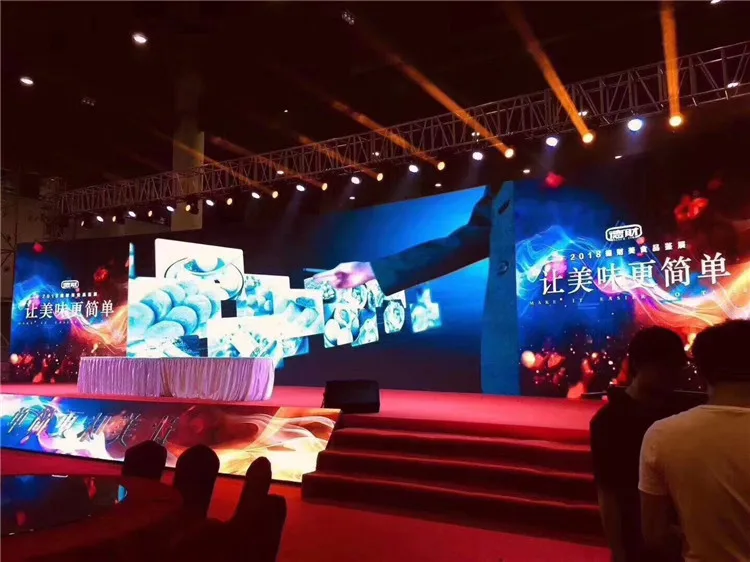 die casting full color 3.91 indoor rental led display/ 3.91 led video wall led display screen p3.91mm
