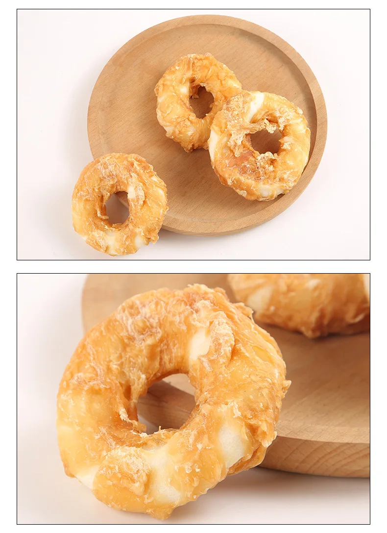 Dog Snacks Grinding Stick Chicken Cowhide Donut Large Small Pet Golden Retriever Teddy Bite Resistant Dental Cleansing Bulk supplier