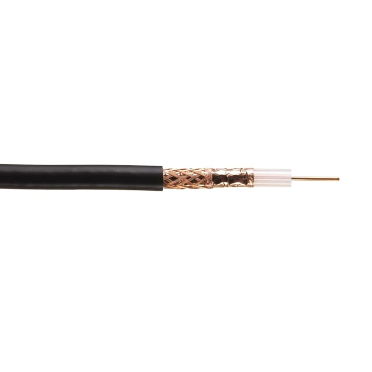 Ct125 75ohm 50 Braid Black Duct Grade To Bs5425 Rohs Coaxial Cable