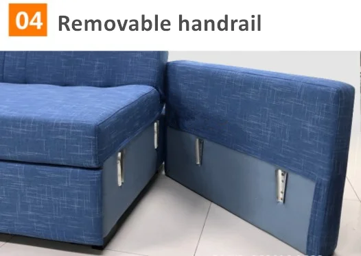 New Design Furniture Modern Lazy Sleeping Sectional Folding Cheap Sofa Bed Fabric